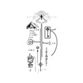 Mystic Symbol Temporary Tattoo Stickers with Sacred Geometry Design